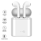 Fone de Ouvido Sem Fio I7s Tws Bluetooth AirPods com microfone